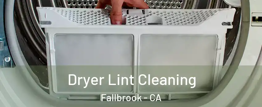 Dryer Lint Cleaning Fallbrook - CA