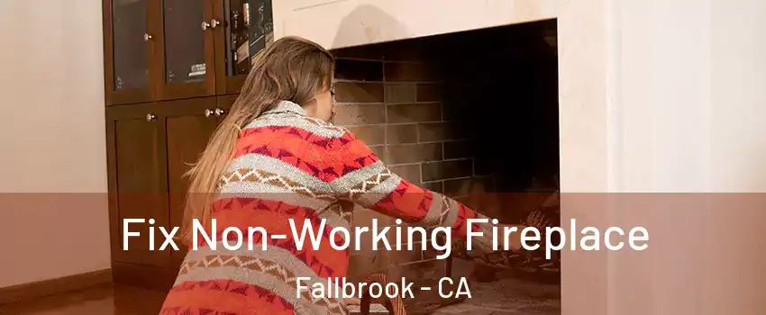  Fix Non-Working Fireplace Fallbrook - CA