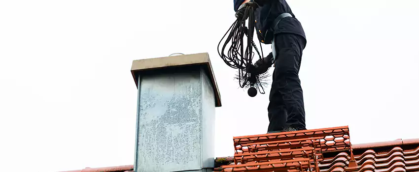 Chimney Brush Cleaning in Fallbrook, California