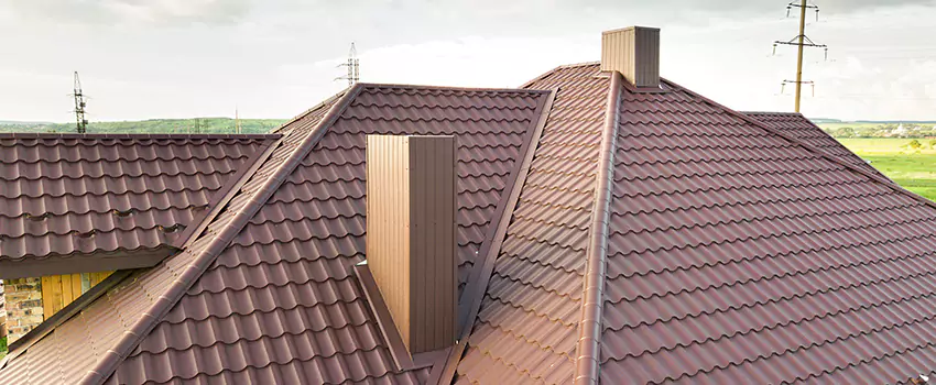 Residential Chimney Flashing Restoration in Fallbrook, CA