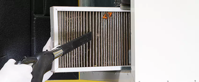 Clogged Air Duct Cleaning Process in Fallbrook, CA