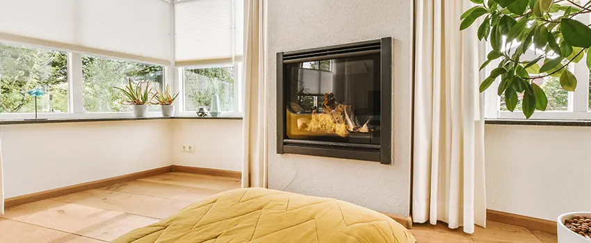 Residential Fireplace Ceramic Glass Installation in Fallbrook, CA