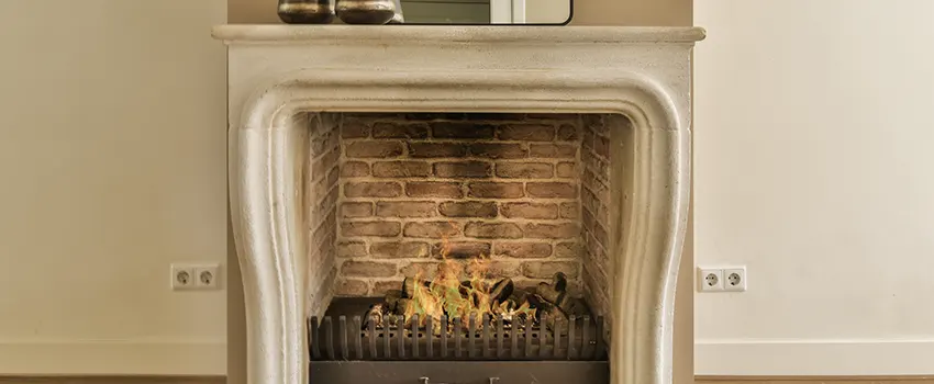 Vintage-style Fireplace Redesign in Fallbrook, California