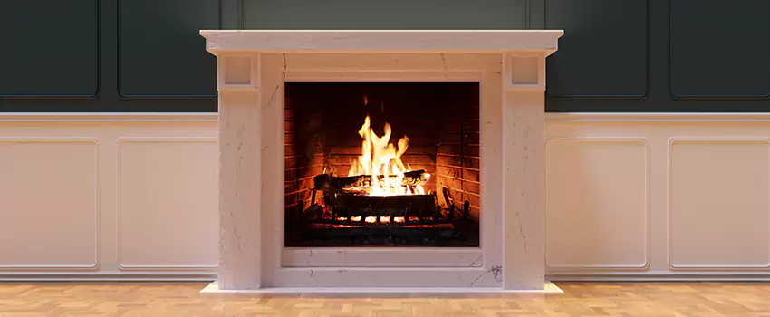 Open Flame Wood-Burning Fireplace Installation Services in Fallbrook, California