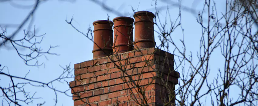 Chimney Crown Installation For Brick Chimney in Fallbrook, California
