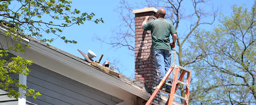 Vinyl and PVC Chimney Flashing Installation in Fallbrook, CA