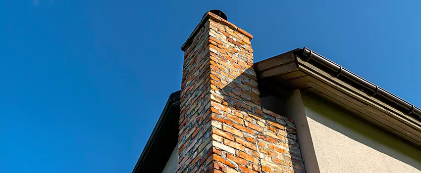 Masonry Chimney Flashing Repair in Fallbrook, California